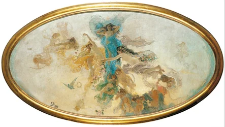 Ninfas e Cupidos (esboço)